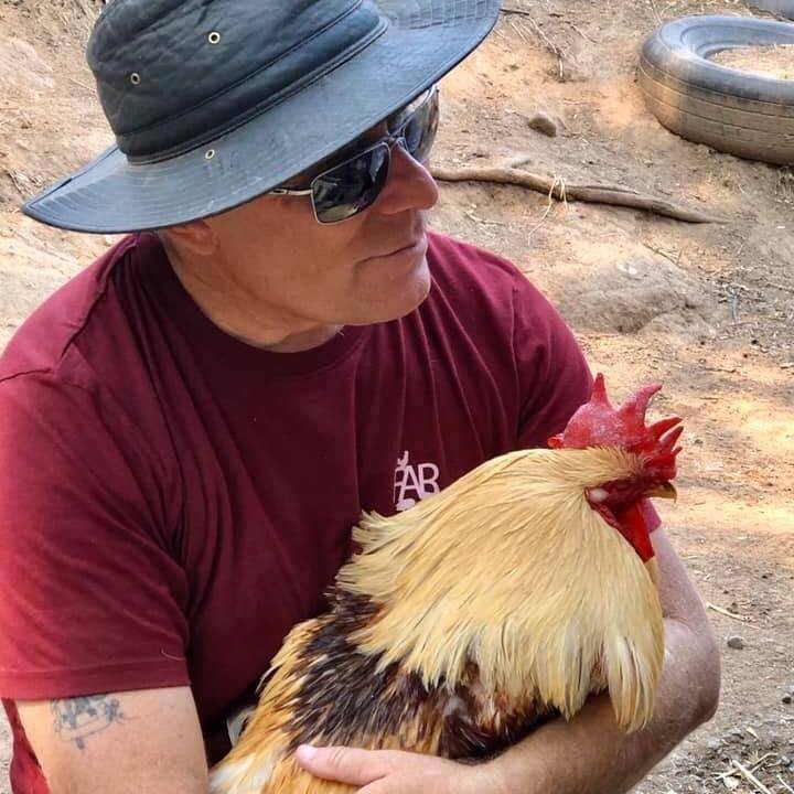 Brad King and friend