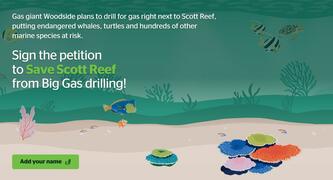 Sign the Petition to Save Scott Reef