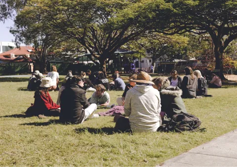 Lunch break at Forum 2025 / Photo by Josh Wong